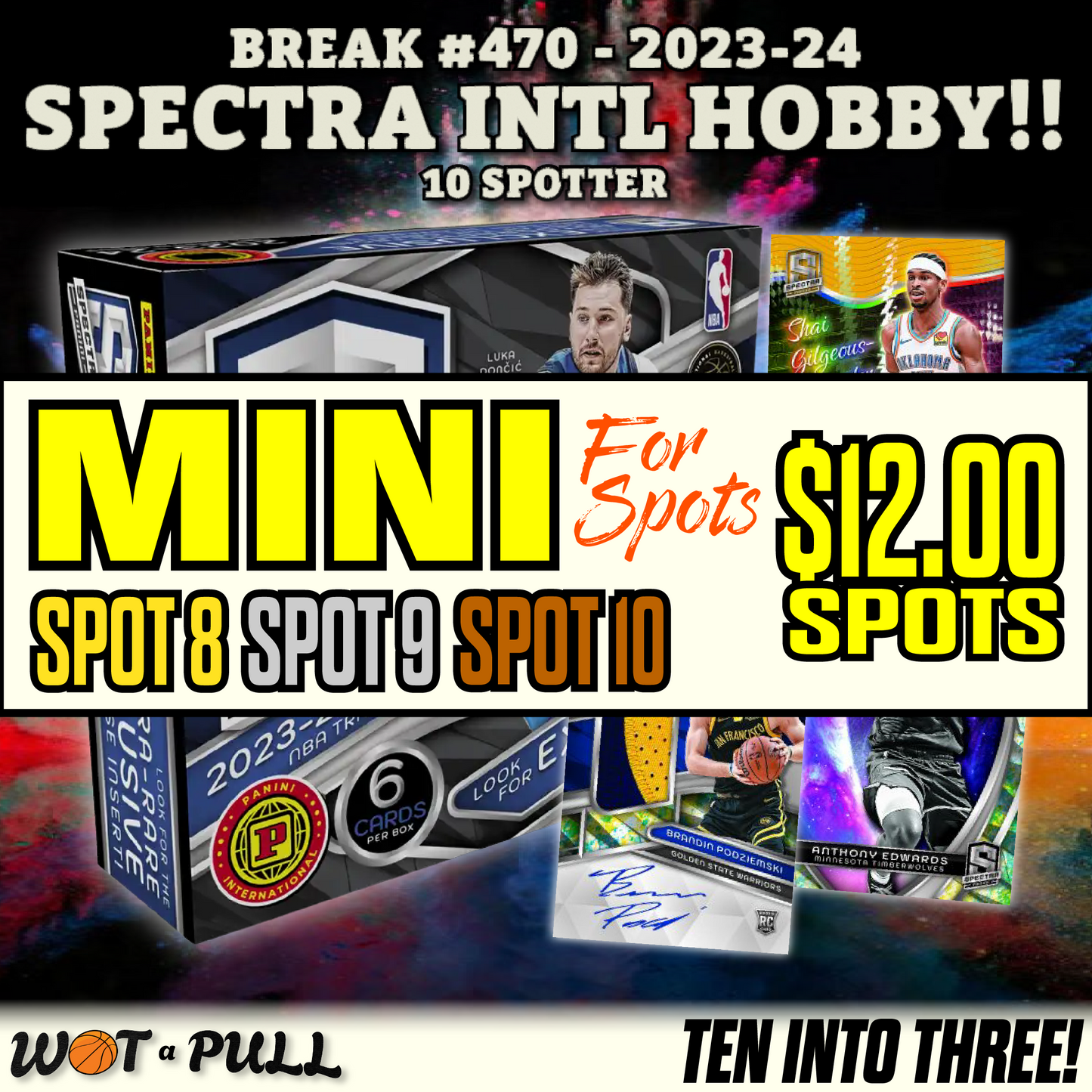 BREAK #470 - 2023-24 SPECTRA INTERNATIONAL HOBBY MINI!