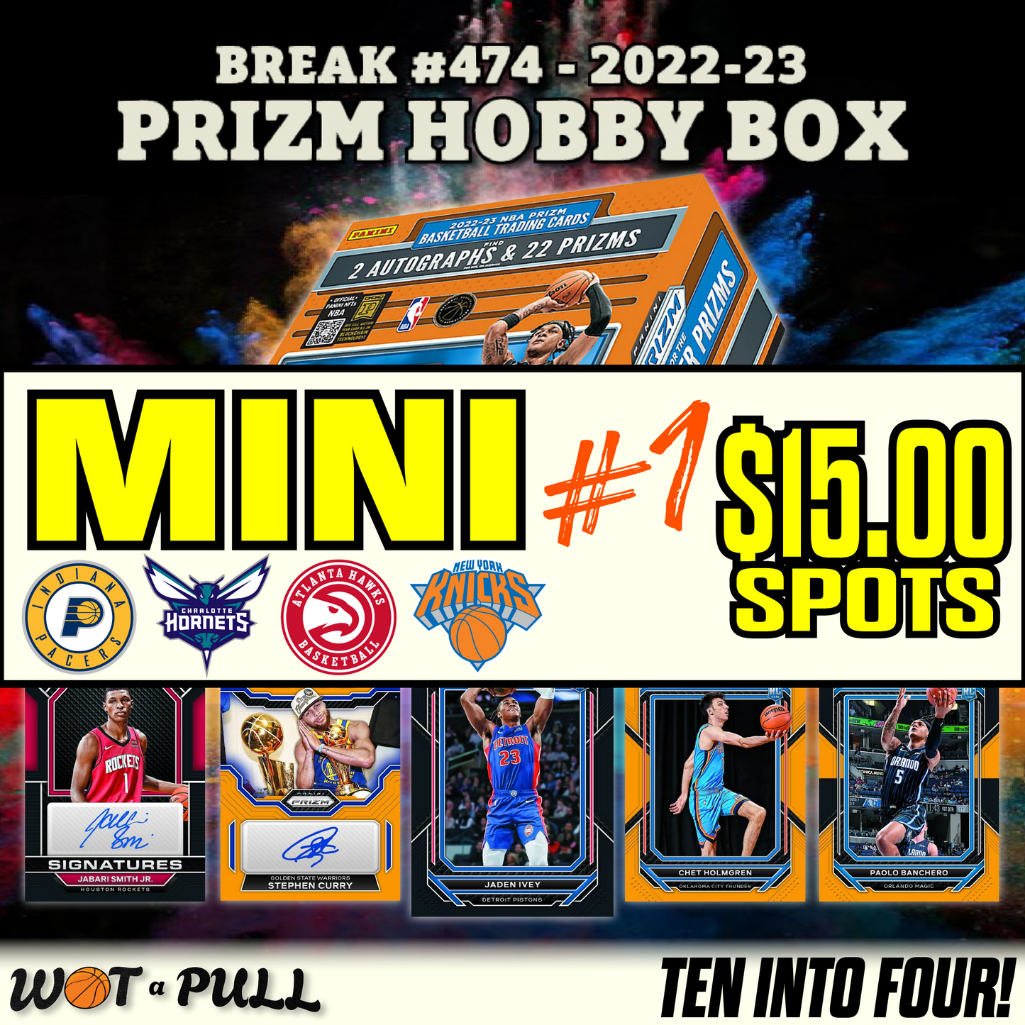 BREAK #474 - 2022-23 PRIZM HOBBY MINI!