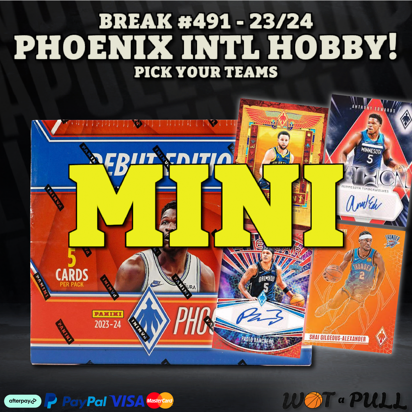BREAK #491 - 2023-24 PHOENIX INTL HOBBY MINI 1!