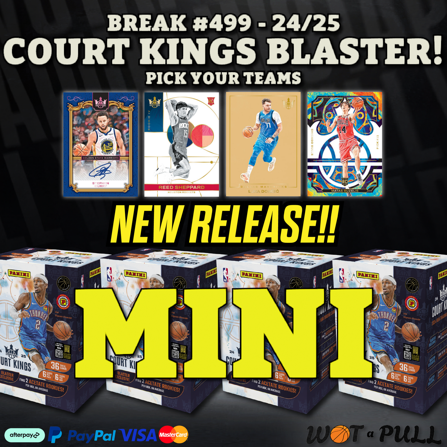 BREAK #499 - 2024-25 COURT KINGS BLASTER MINI!