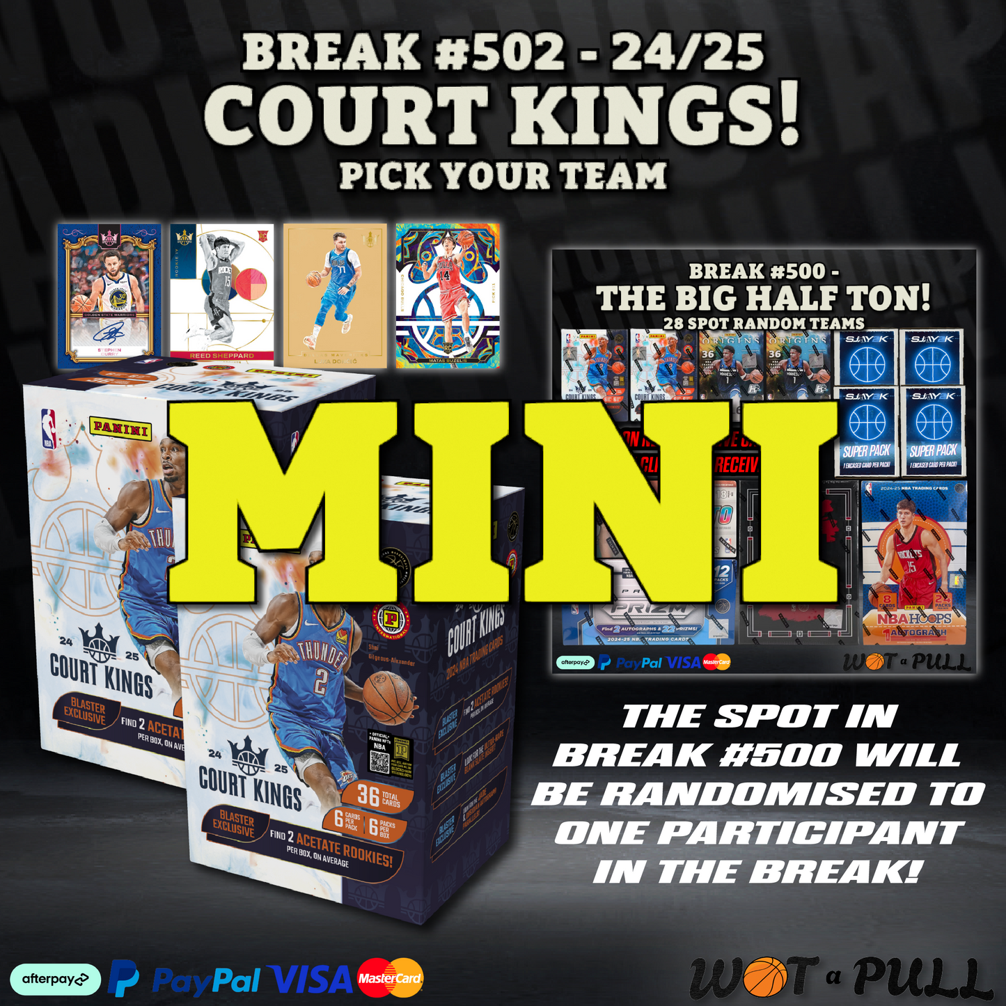 BREAK #502 - 2024-25 COURT KINGS MINI!