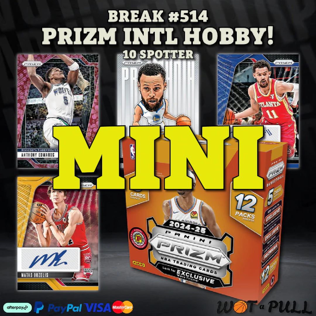 BREAK #514 - 2024-25 PRIZM INTL HOBBY 10 SPOTTER MINI FOR A SPOT!