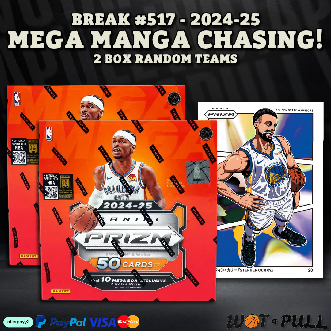 BREAK #517 - 2024-25 PRIZM MEGA MANGA CHASING!!
