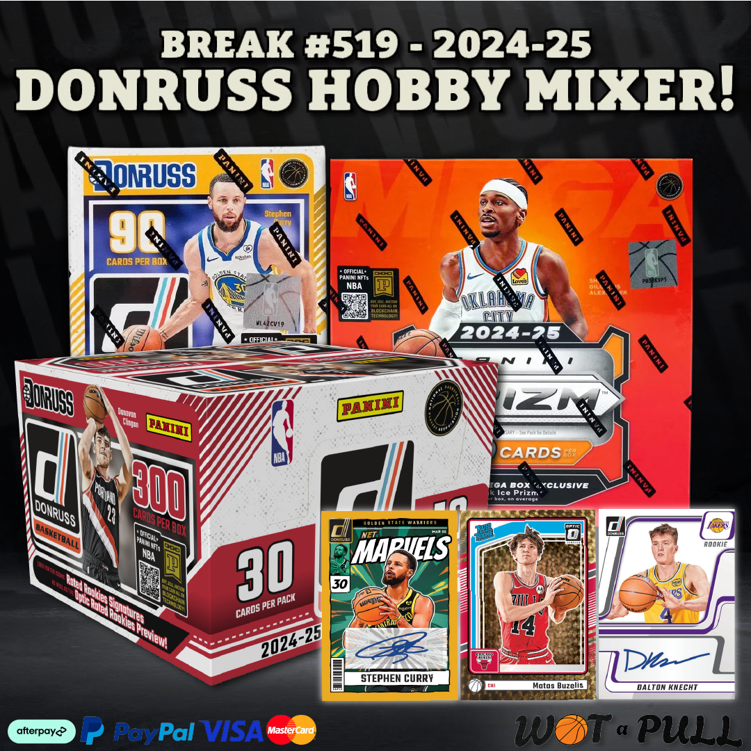 BREAK #519 - DONRUSS HOBBY MIXER!