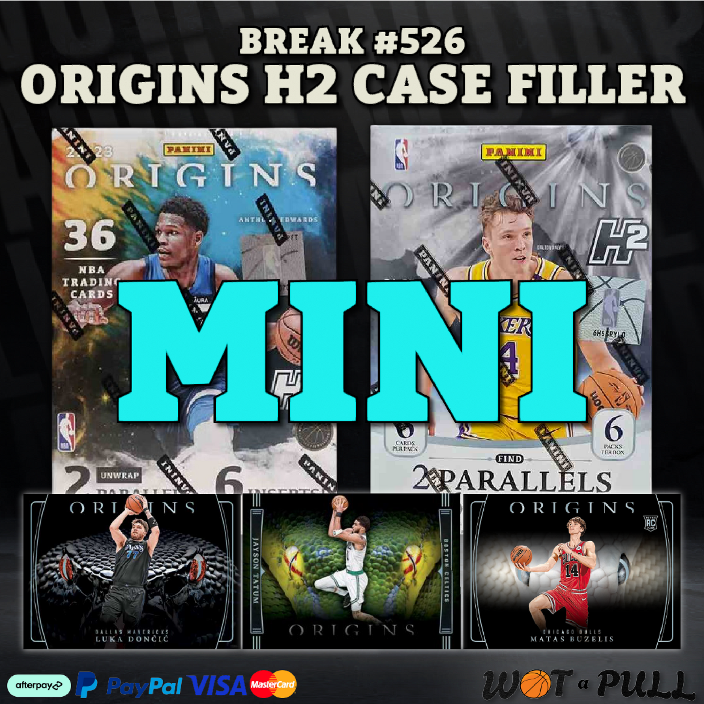 BREAK #526 - 2024-25 ORIGINS H2 -  CASE FILLER CLOSING MINI!