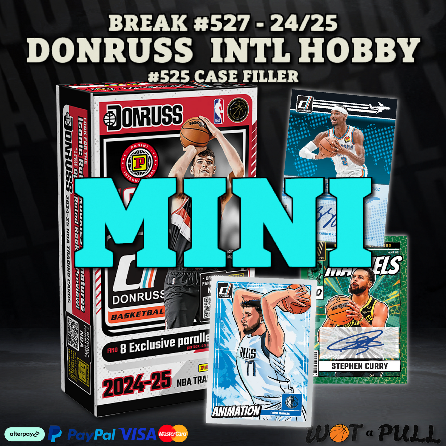 BREAK #527 - 2024-25 DONRUSS INTL HOBBY CLOSING MINI