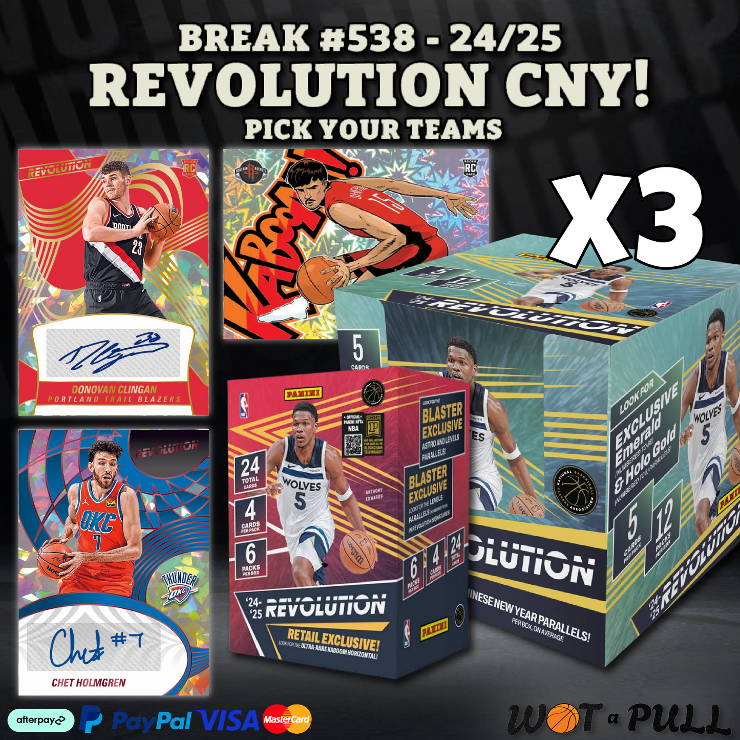 BREAK #538 - 2024-25 REVOLUTION CHINESE NEW YEAR!