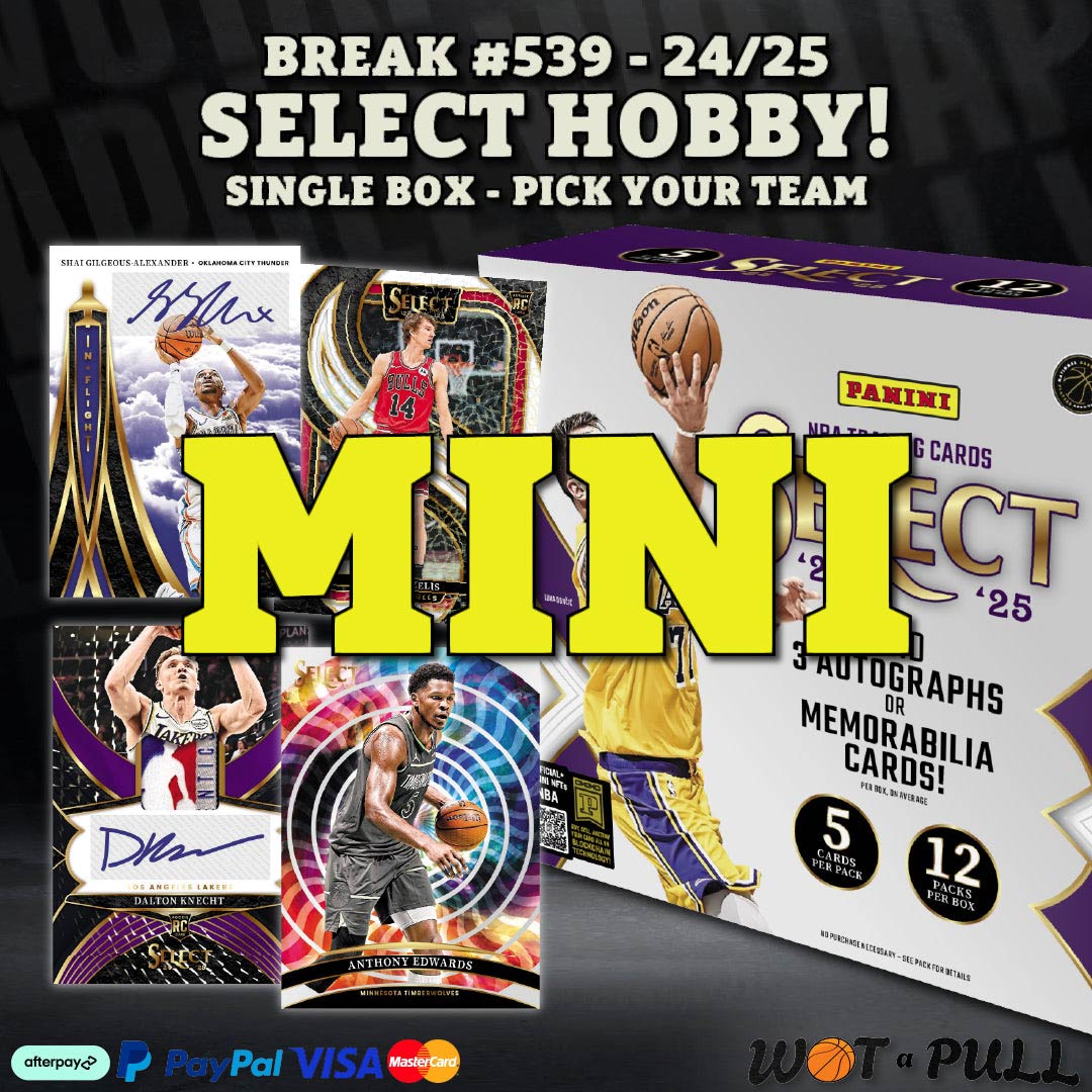 BREAK #539 - 2024-25 SELECT HOBBY MINI!