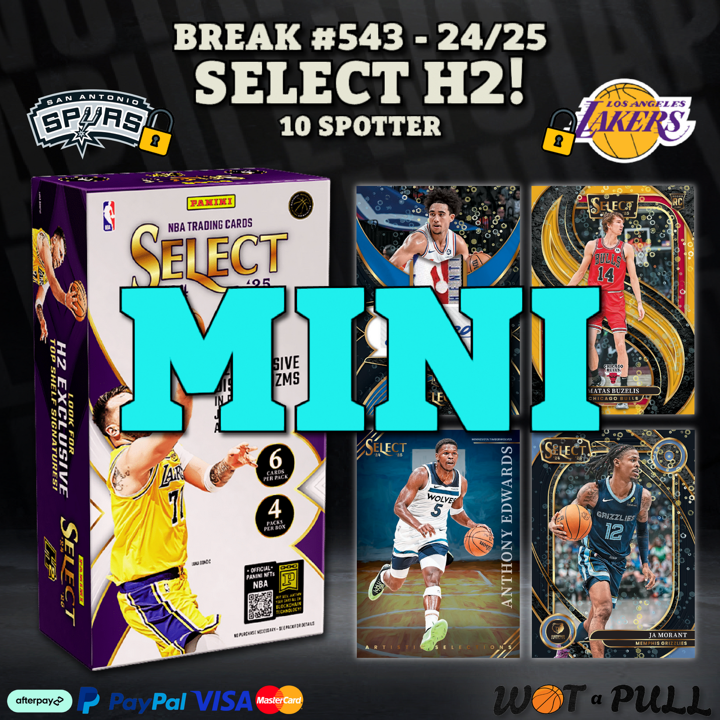 BREAK #543 - 2024-25 SELECT H2 10 SPOTTER CLOSING MINI!