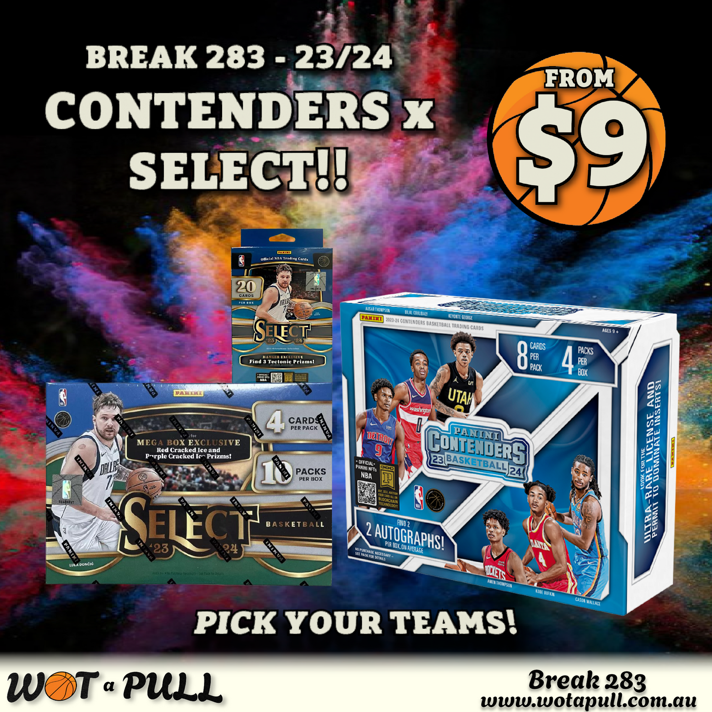 BREAK #283 2023-24 CONTENDERS x SELECT!