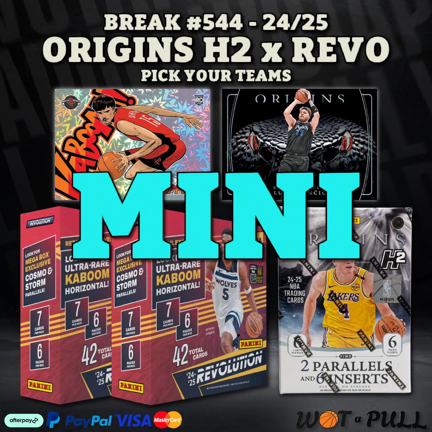 BREAK #544 - 2024-25 ORIGINS H2 x REVO MEGA MINI!