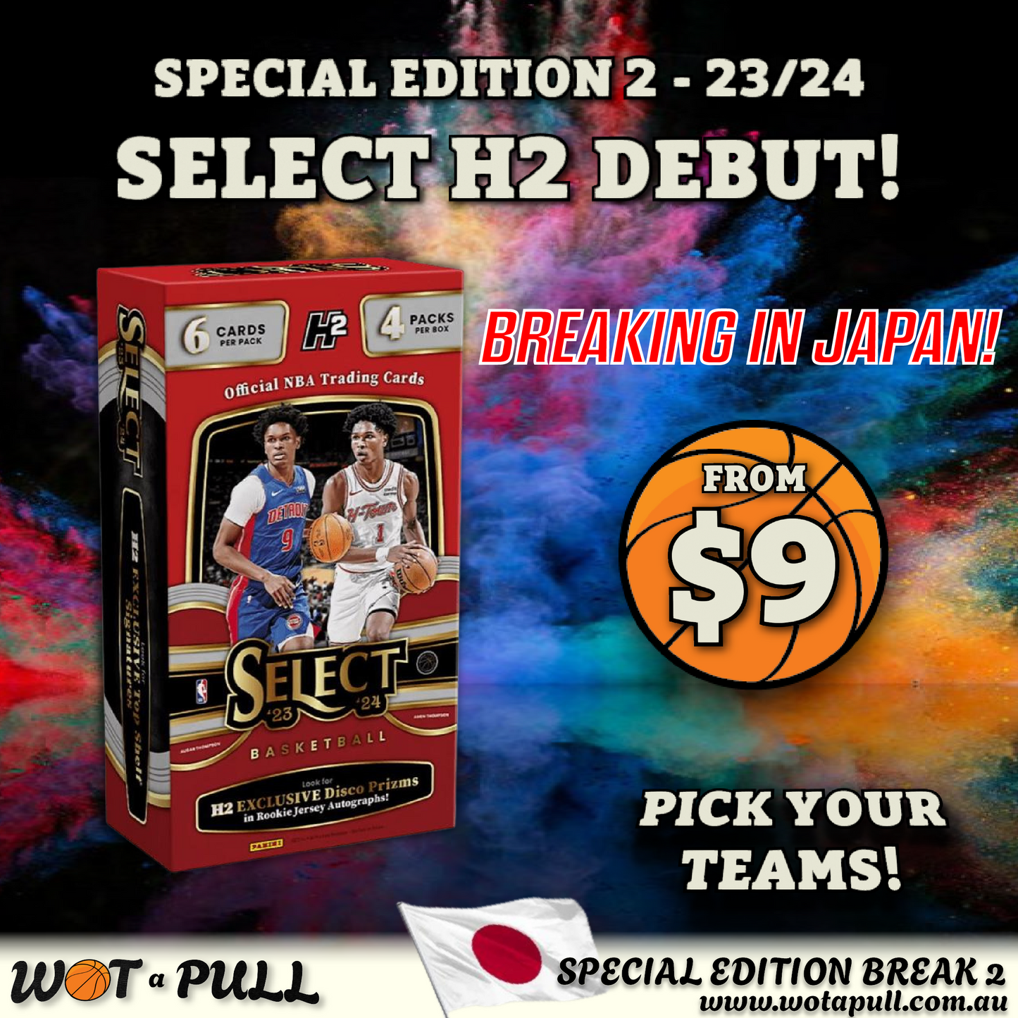 2023-24 SELECT H2 DEBUT FROM JAPAN!