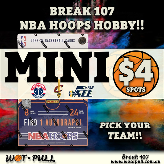 BREAK #107 2023-24 NBA HOOPS HOBBY! CLOSING MINI