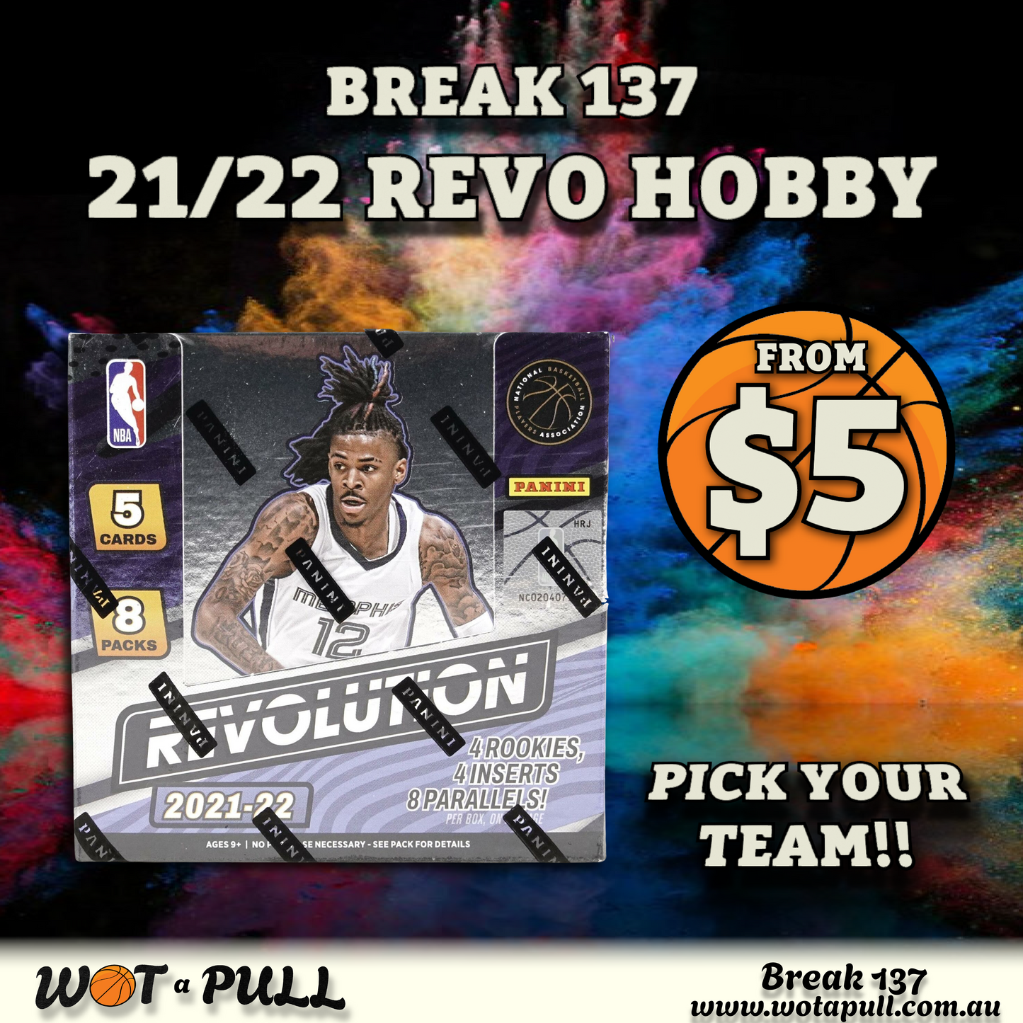 BREAK #137 2021-22 REVOLUTION HOBBY!