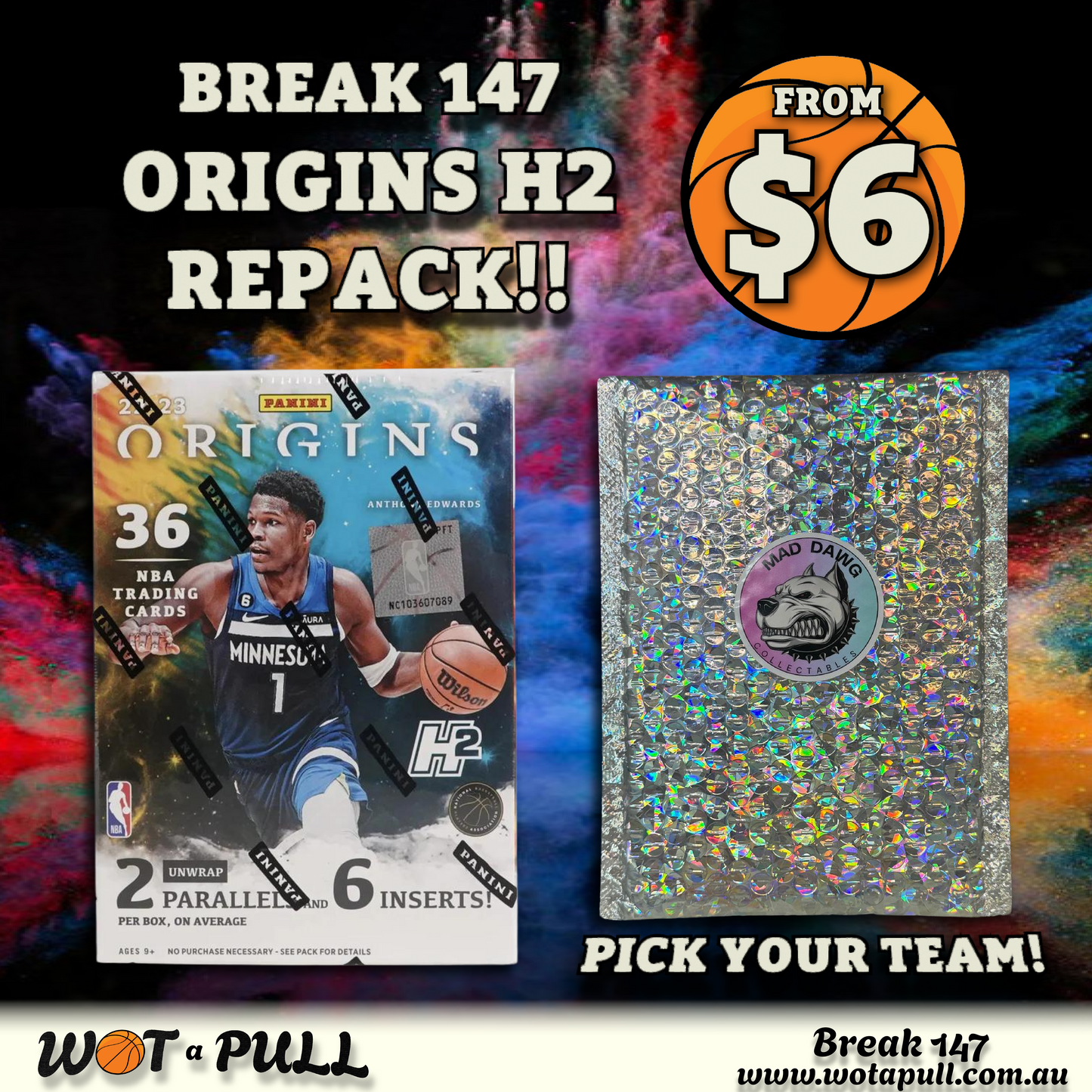 BREAK #147 2022-23 ORIGINS H2 & REPACK!