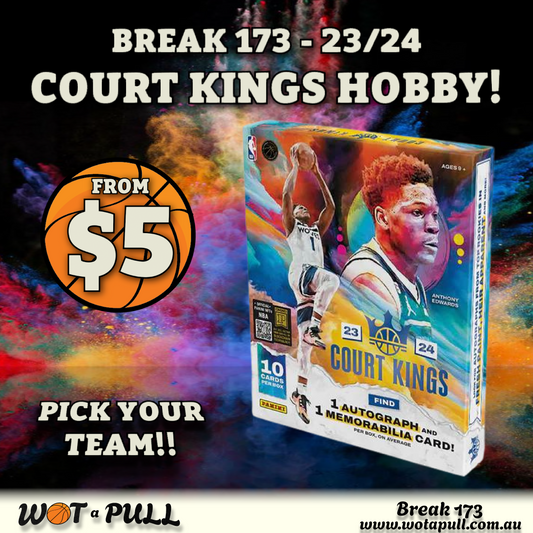 BREAK #173 2023-24 COURT KINGS HOBBY!