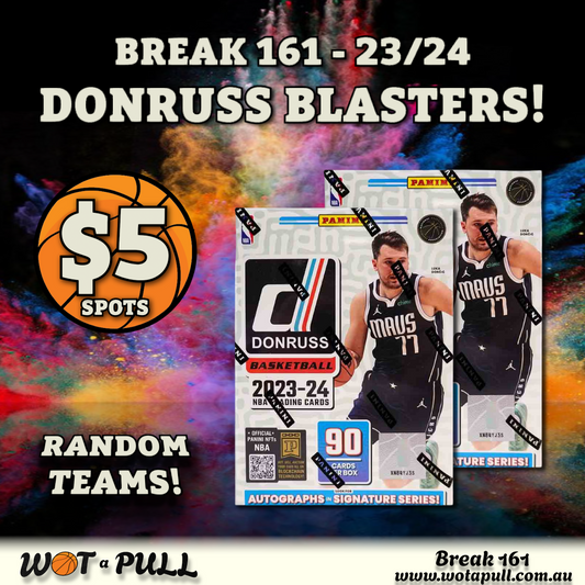 BREAK #161 2023-24 DONRUSS BLASTER X2!!