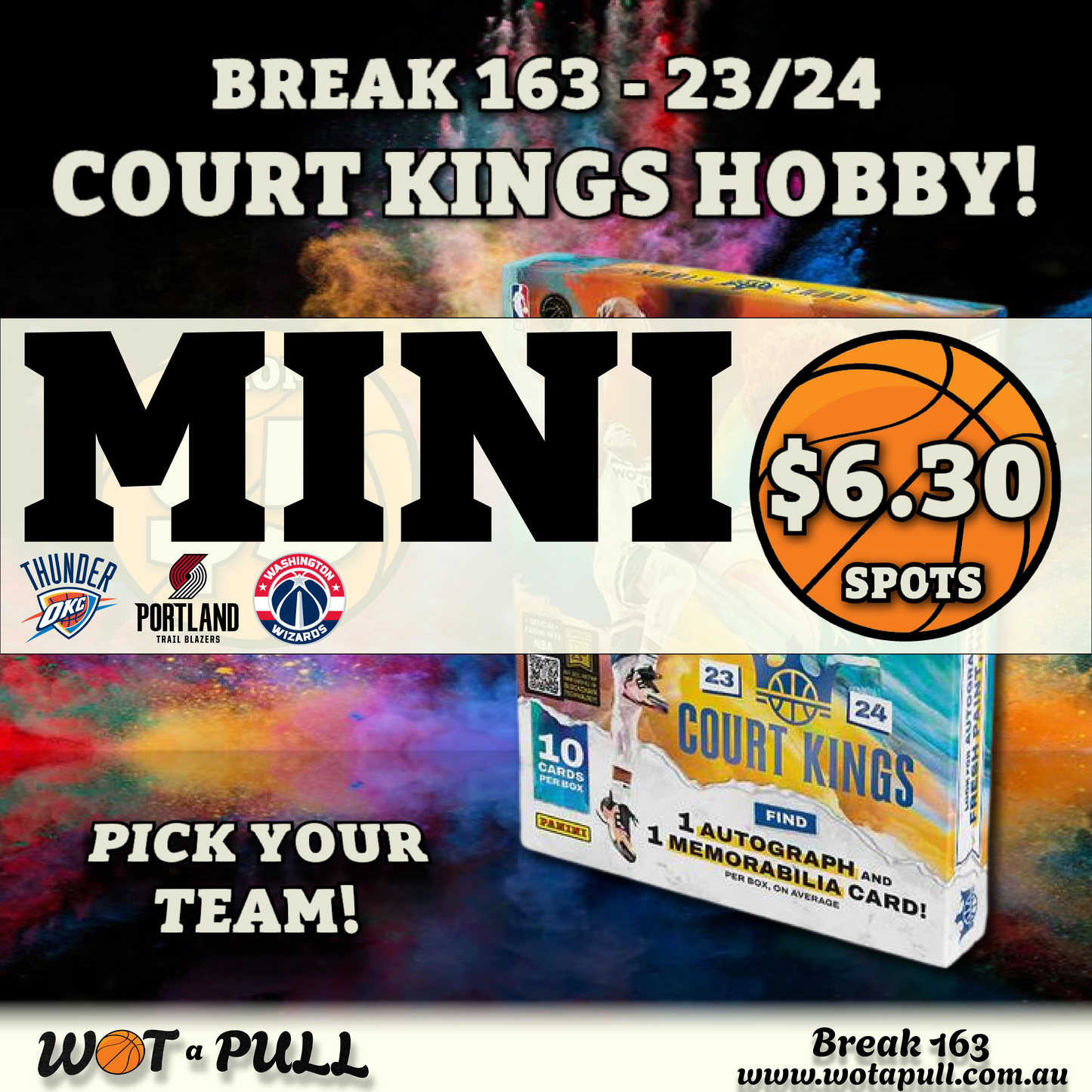 BREAK #163 2023-24 COURT KINGS HOBBY CLOSING MINI!