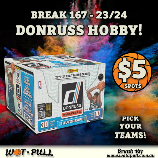 BREAK #167 2023-24 DONRUSS HOBBY PYT!