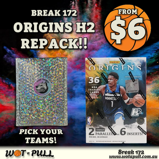 BREAK #172 2022-23 ORIGINS H2 & REPACK!