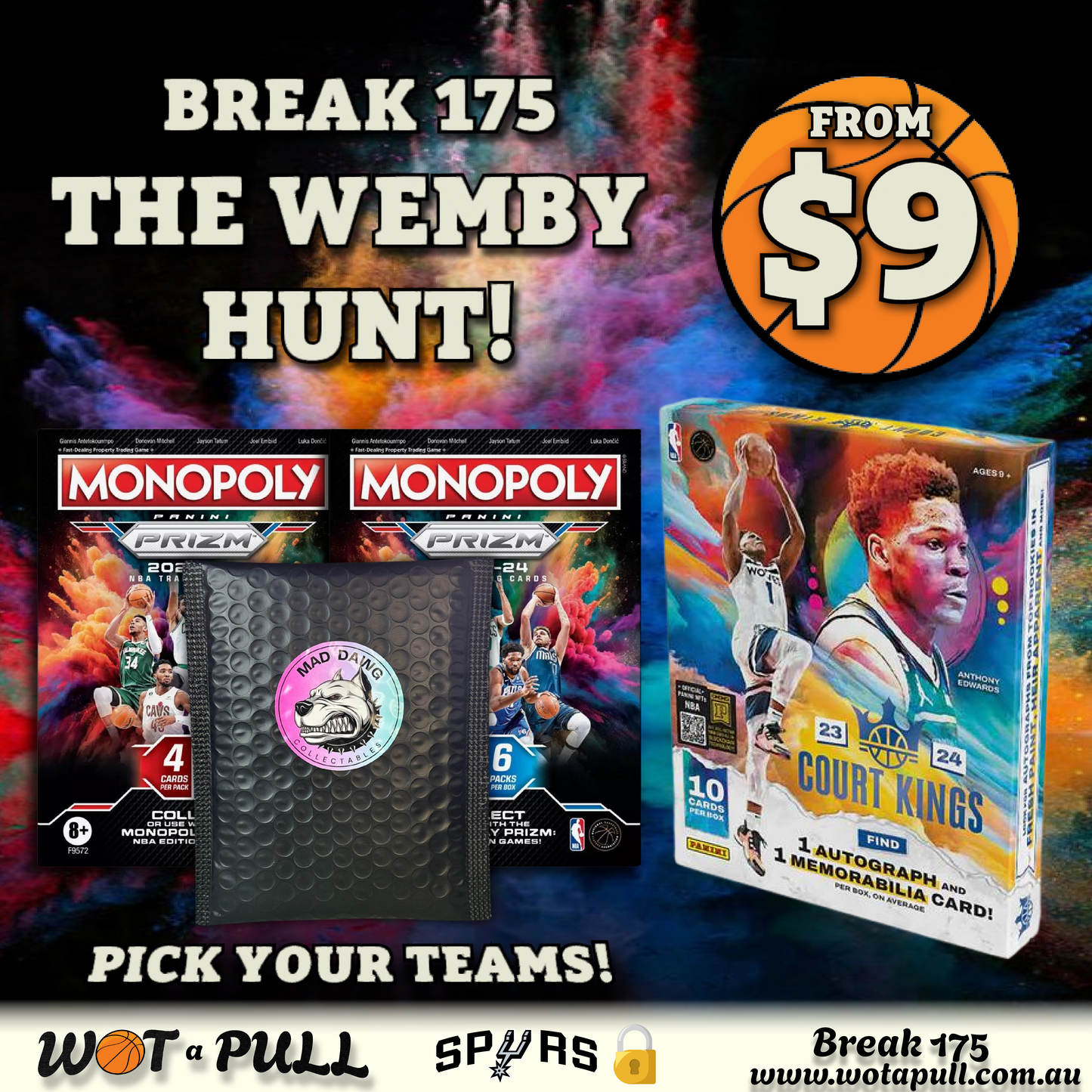 BREAK #175 THE WEMBY HUNT!