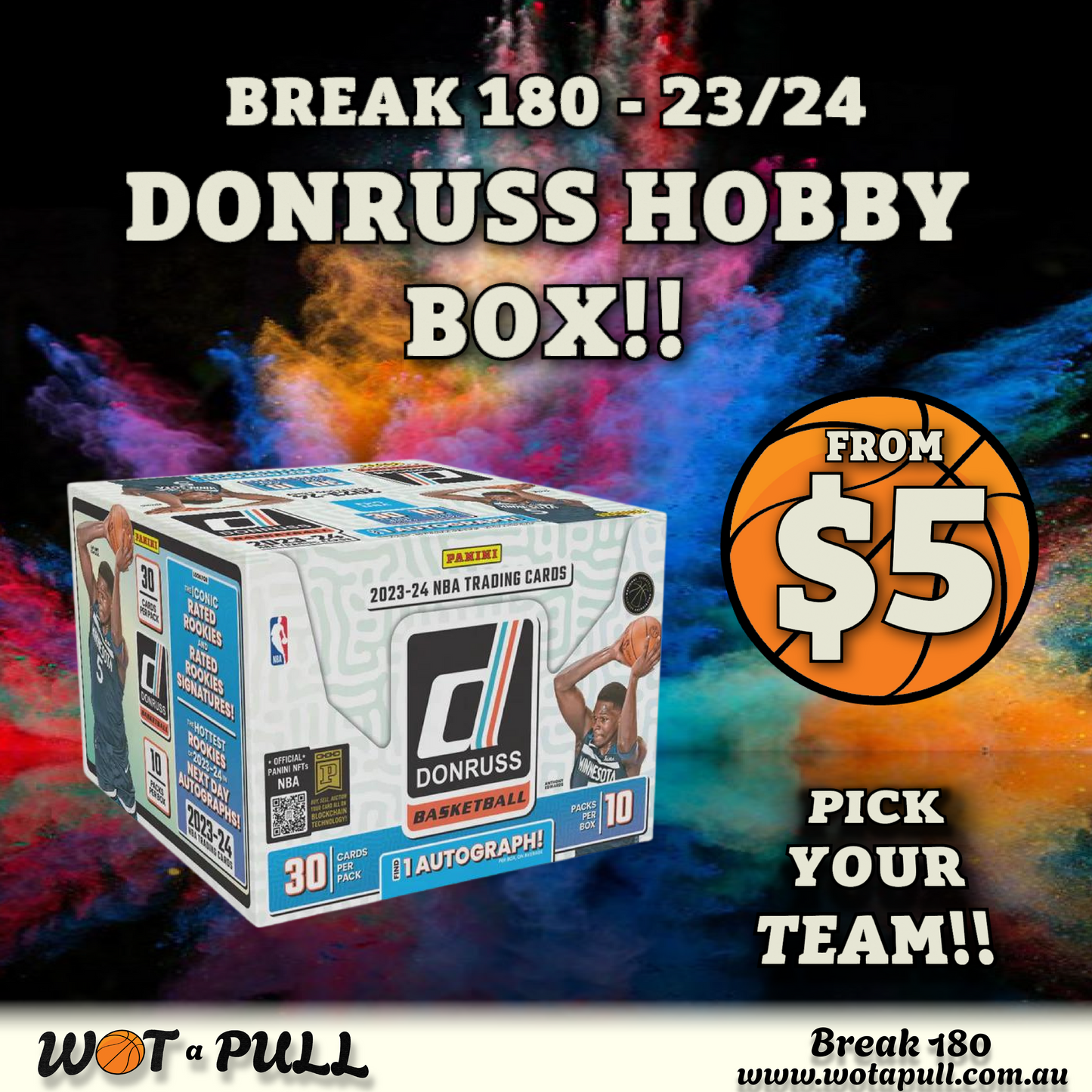 BREAK #180 2023-24 DONRUSS HOBBY PYT!