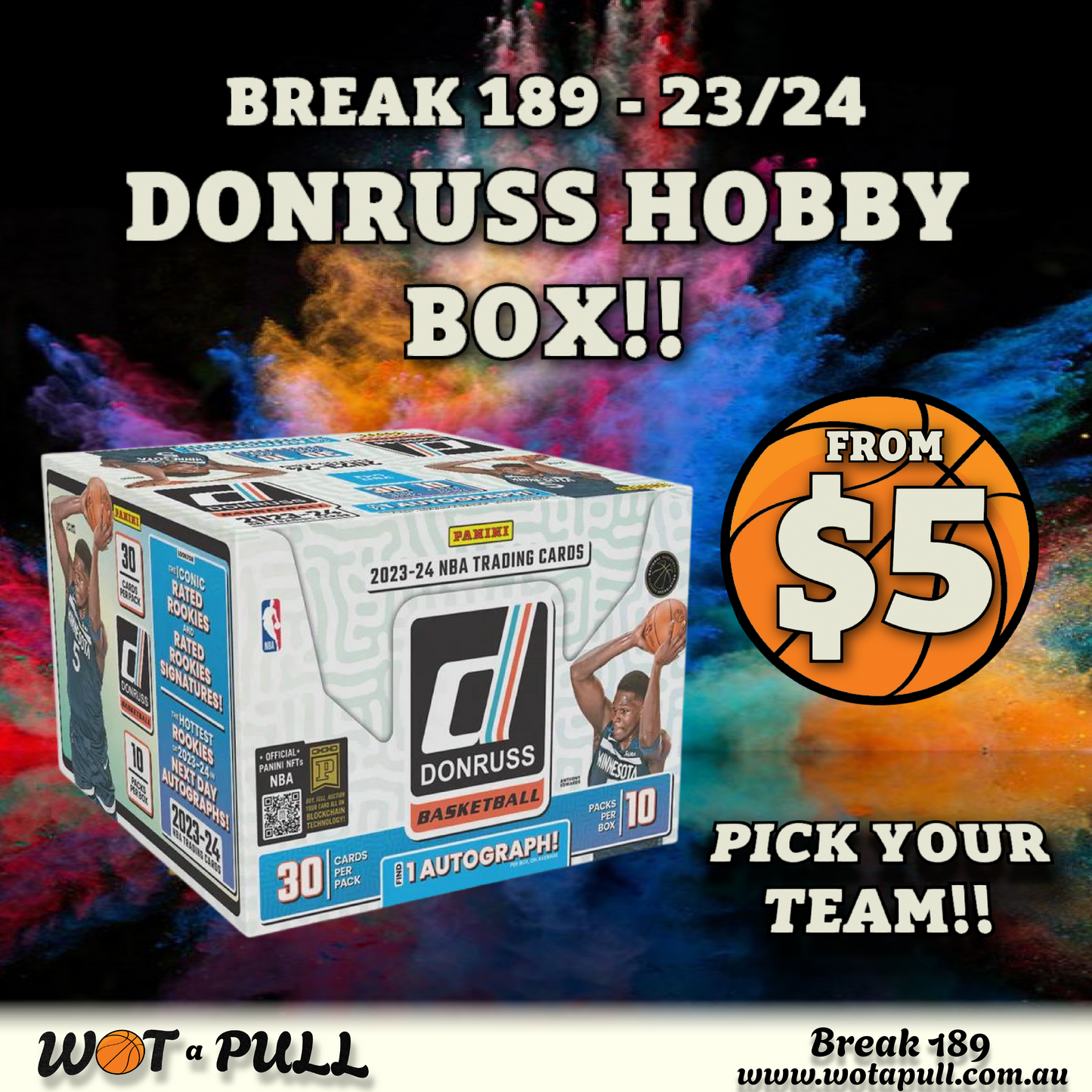 BREAK #189 2023-24 DONRUSS HOBBY PYT!