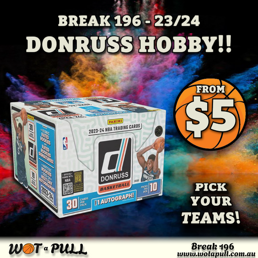 BREAK #196 2023-24 DONRUSS HOBBY PYT!