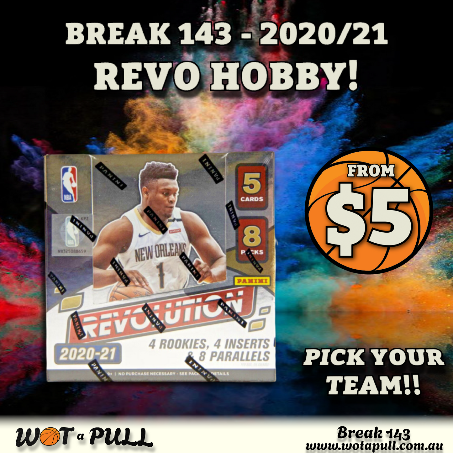 BREAK #143 2020-21 REVOLUTION HOBBY!