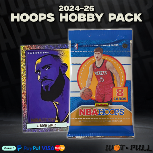 2024-25 NBA HOOPS HOBBY PACK