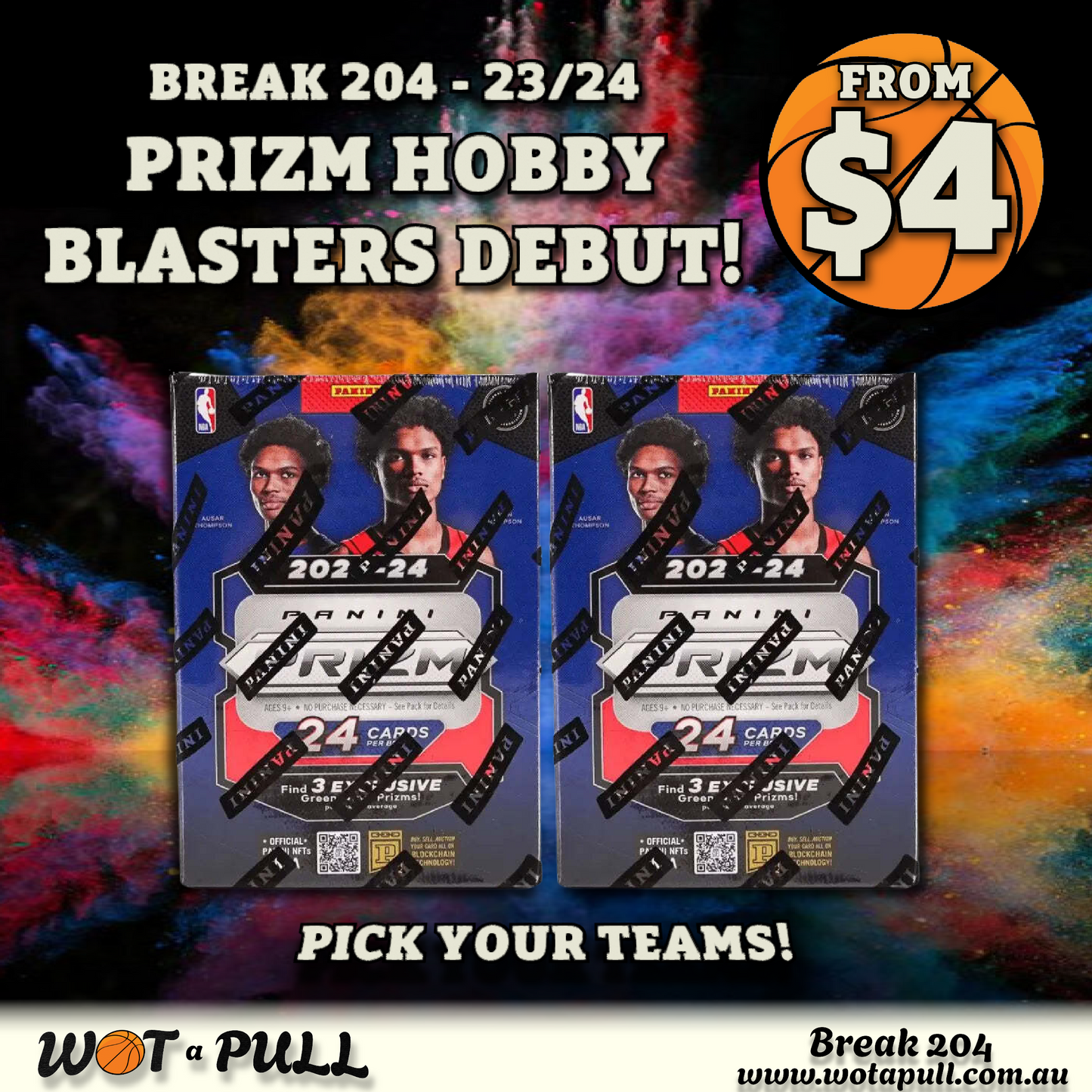 BREAK #204 2023-24 DUO PRIZM FANATICS HOBBY BLASTER BOX DEBUT!