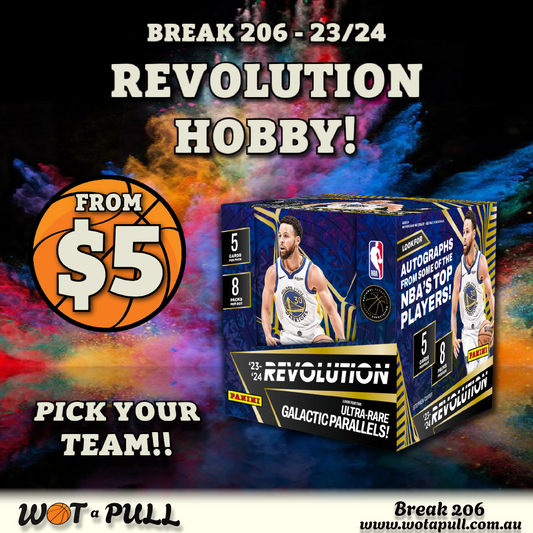 BREAK #206 2023-24 REVOLUTION HOBBY!