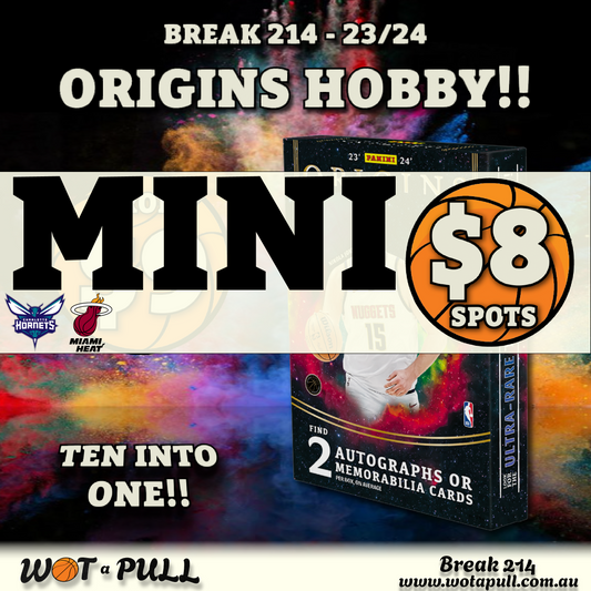 BREAK #214 2023-24 ORIGINS HOBBY MINI #1!