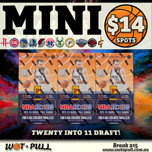 BREAK #215 2023-24 TREBLE NBA HOOPS TMALL CLOSING MINI!