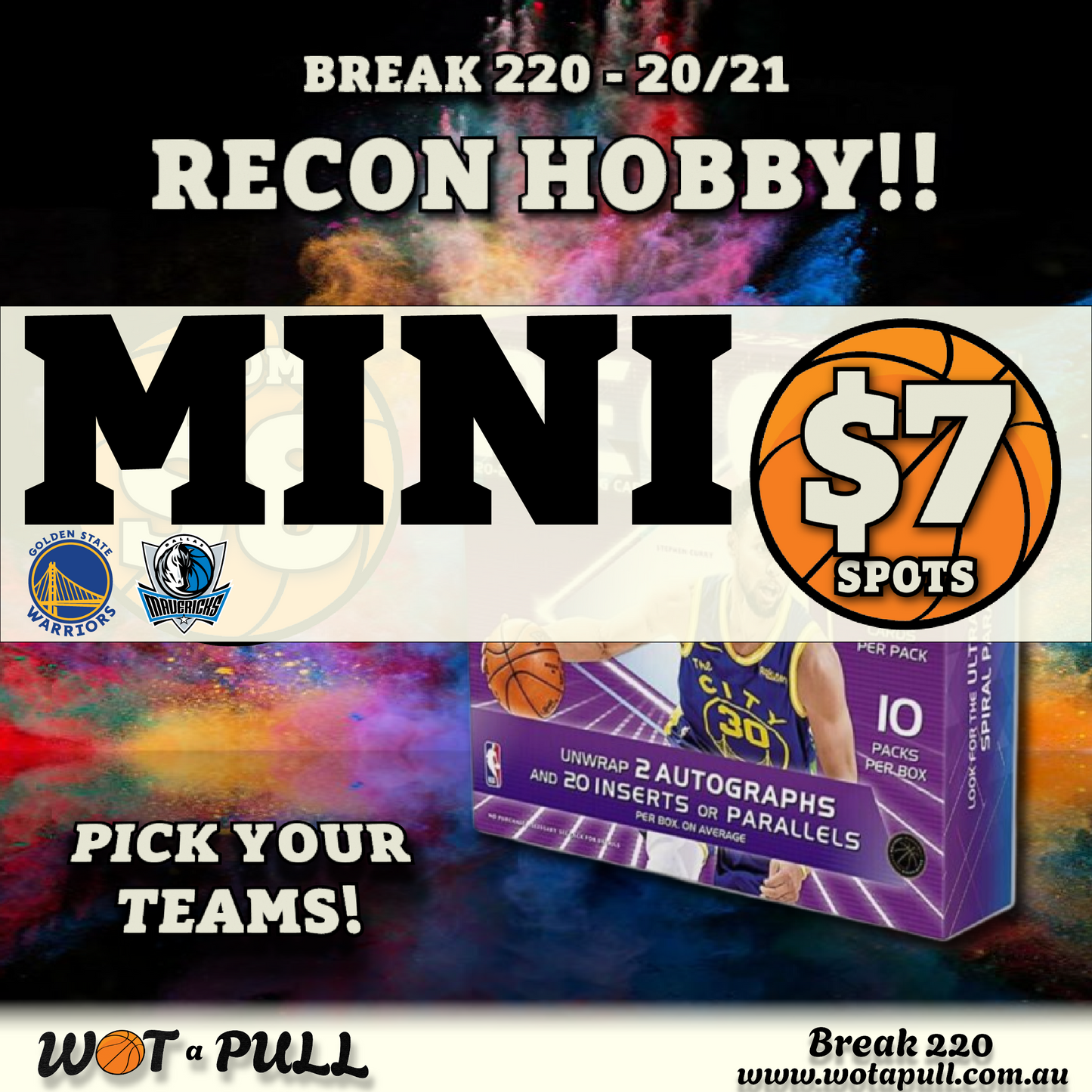 BREAK #220 2020-21 RECON HOBBY MINI 1!