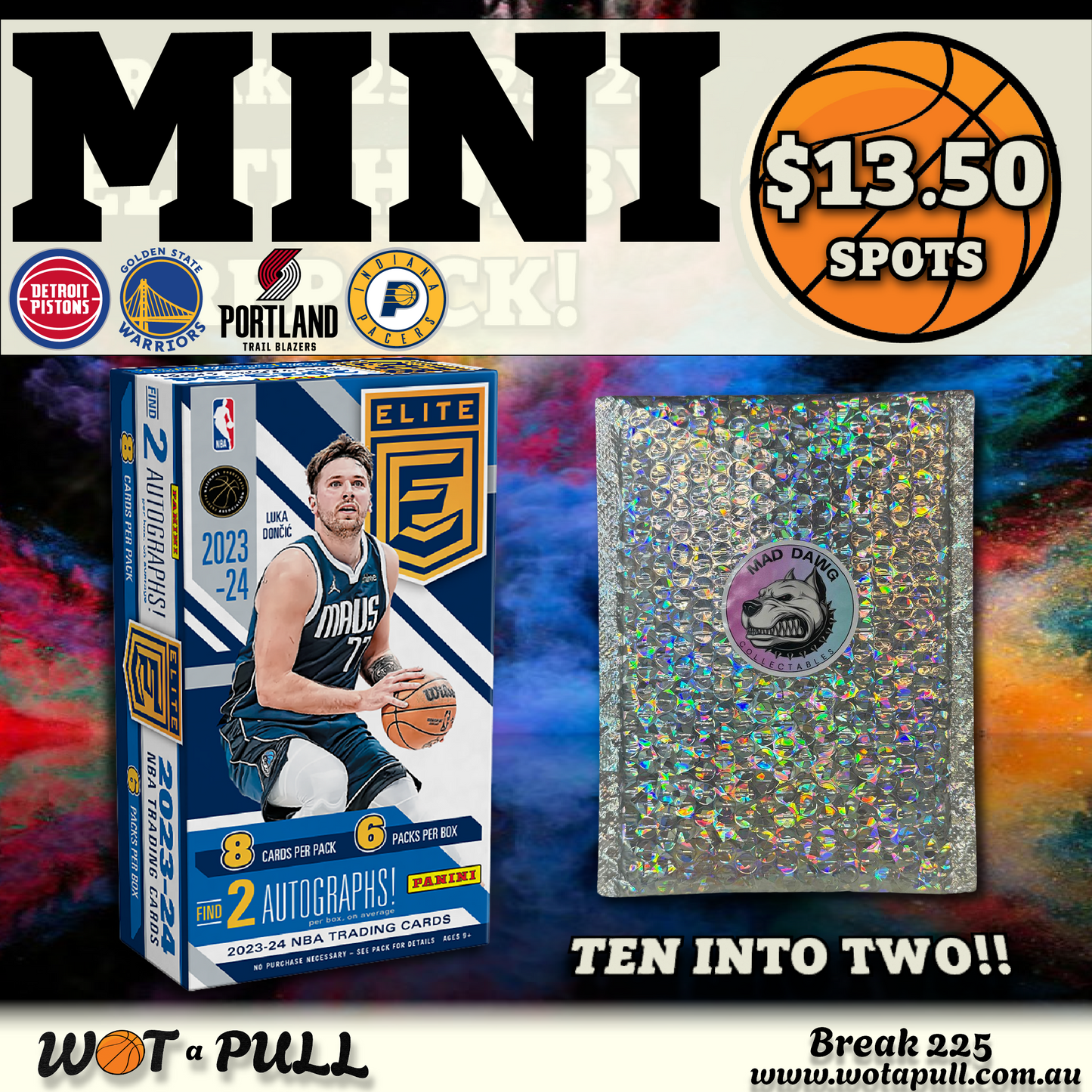 BREAK #225 2023-24 ELITE HOBBY & REPACKS MINI 2!