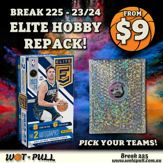 BREAK #225 2023-24 ELITE HOBBY & REPACK!