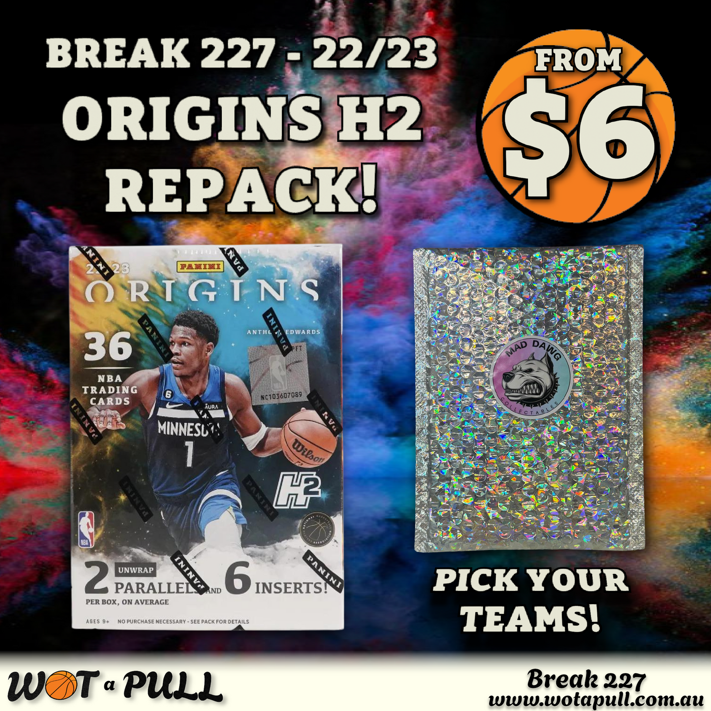 BREAK #227 2022-23 ORIGINS H2 & REPACK!