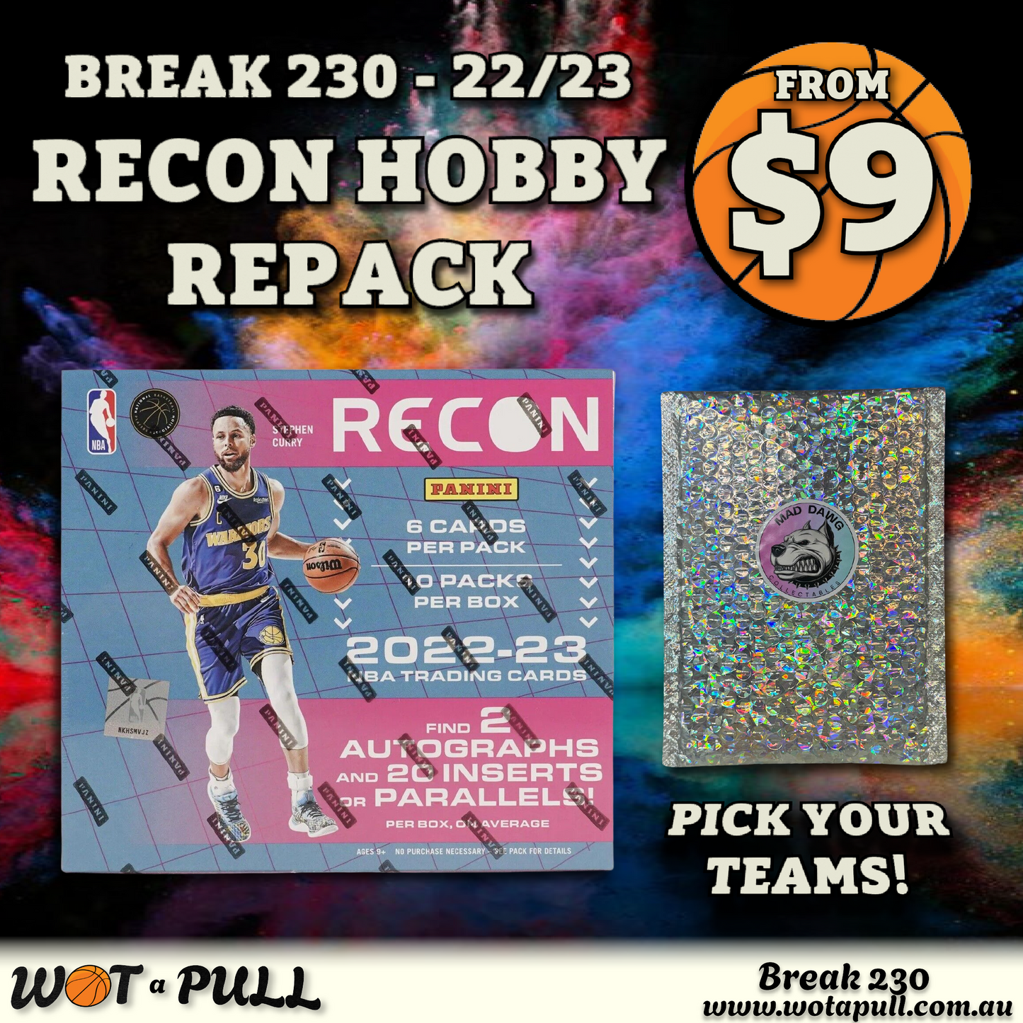 BREAK #230 2022-23 RECON HOBBY & REPACK