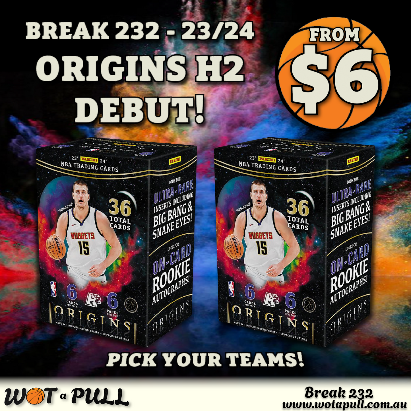 BREAK #232 2023-24 ORIGINS H2 BLASTER DEBUT!