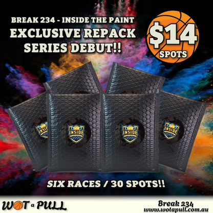 BREAK #234 INSIDE THE PAINT / WOTAPULL EXCLUSIVE REPACK SERIES DEBUT!