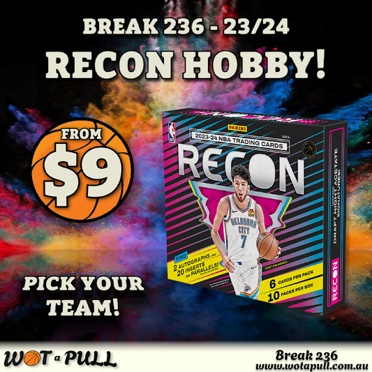 BREAK #236 2023-24 RECON HOBBY!