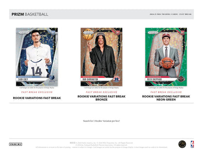 BREAK #535 - 2024-25 PRIZM FASTBREAK 10 SPOTTER!