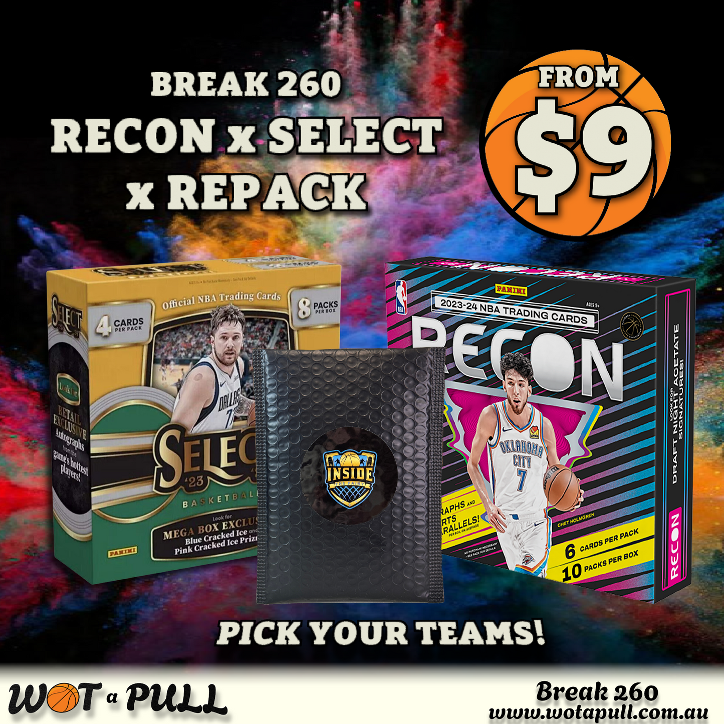 BREAK #260 2023-24 RECON x SELECT MEGA x REPACK!