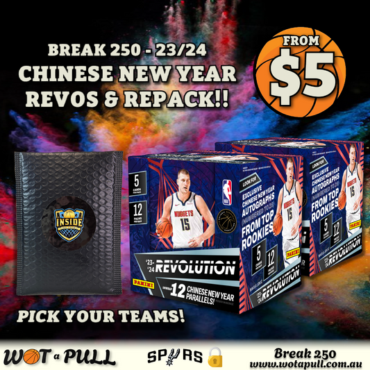 BREAK #250 DUO CNY REVOLUTION HOBBY & REPACK!