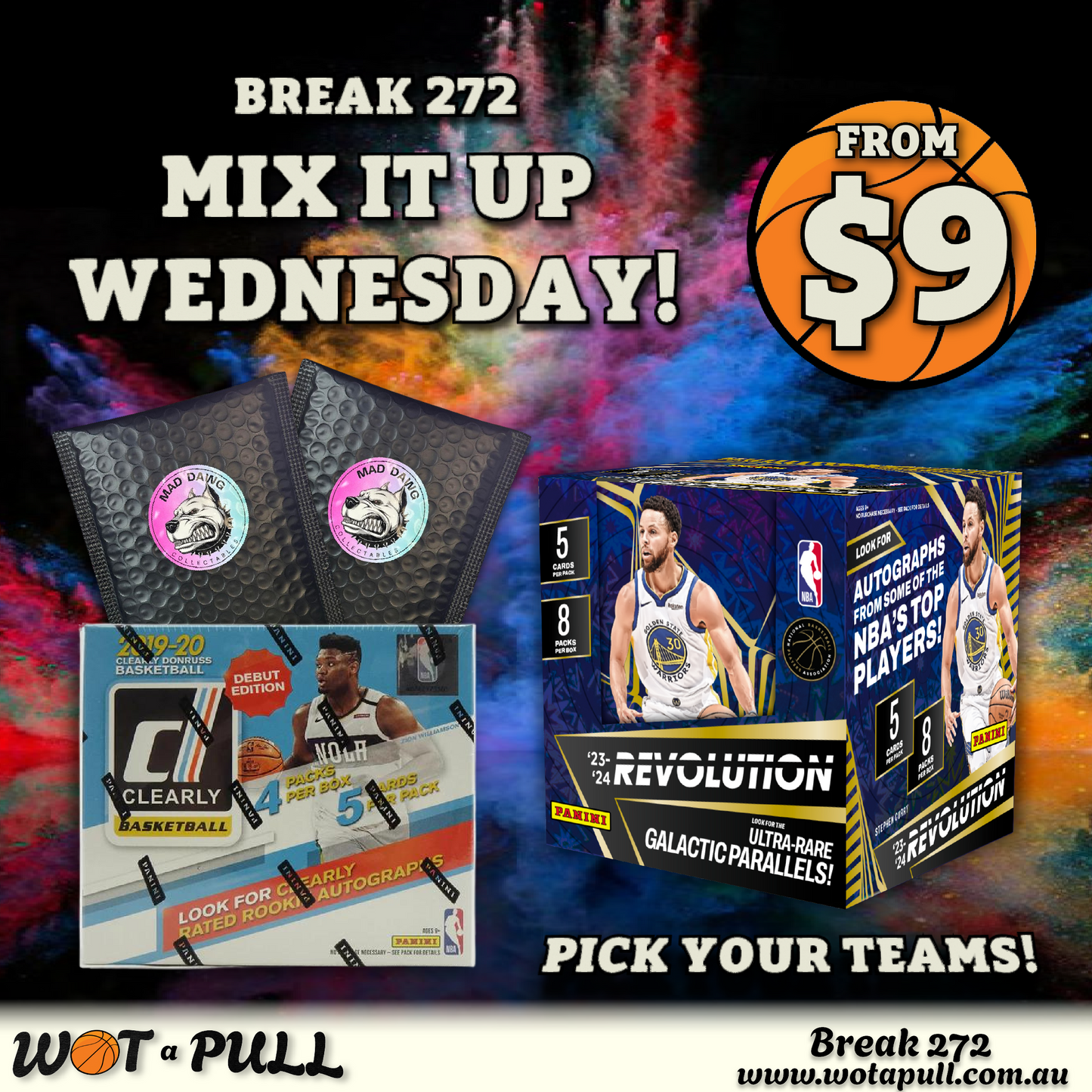 BREAK #272 MIX IT UP WEDNESDAY!