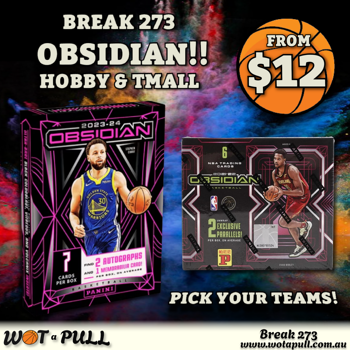 BREAK #273 23/24 OBSIDIAN HOBBY x 21/22 OBSIDIAN TMALL!