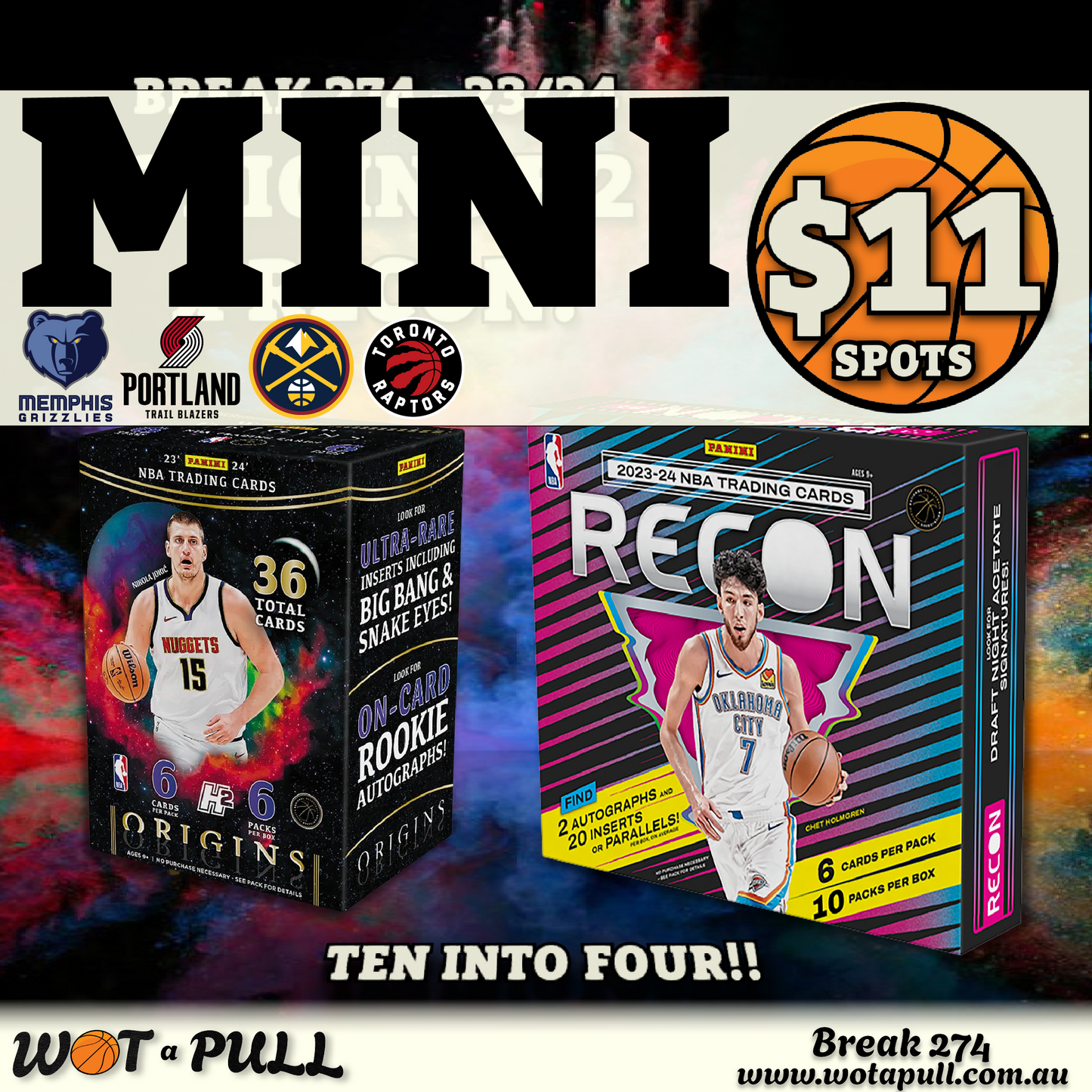 BREAK #274 2023-24 ORIGINS H2 x RECON! CLOSING PYT MINI!