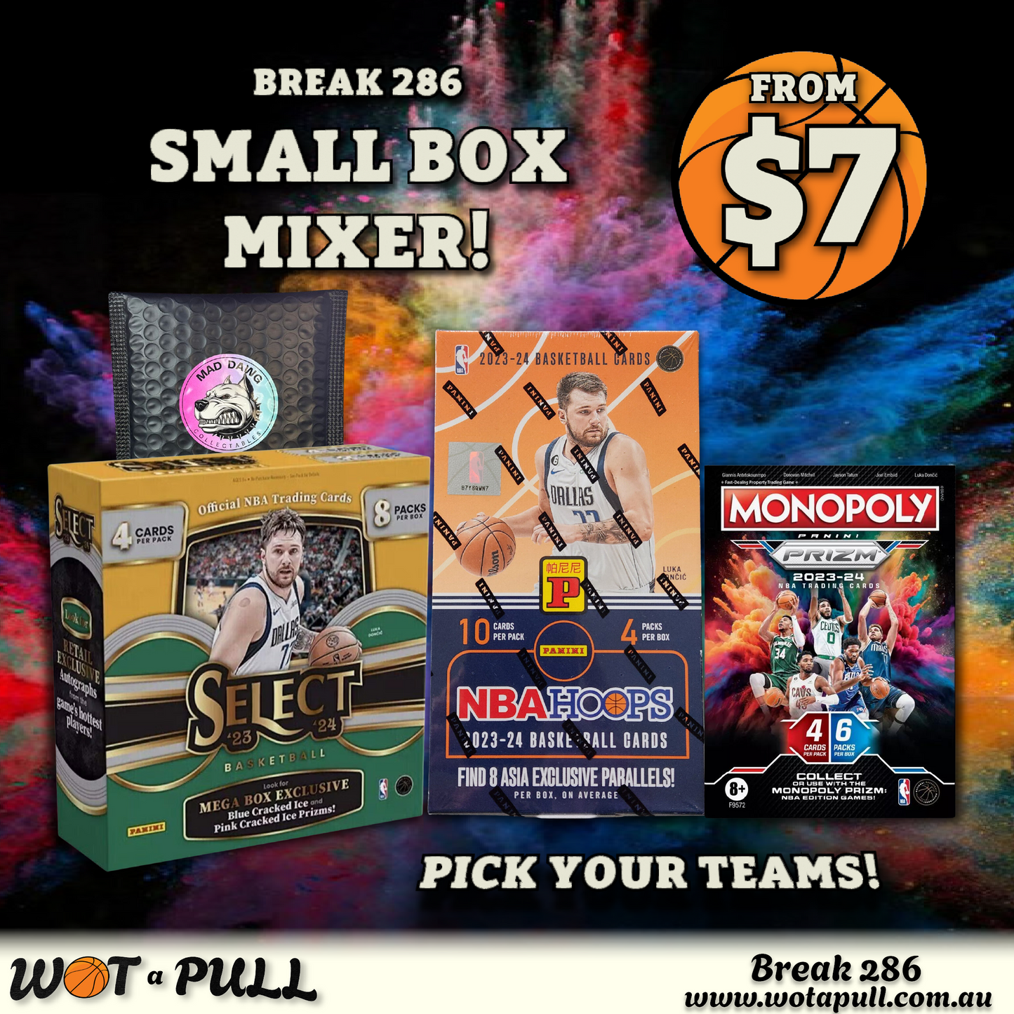 BREAK #286 2023-24 SMALL BOX MIXER!