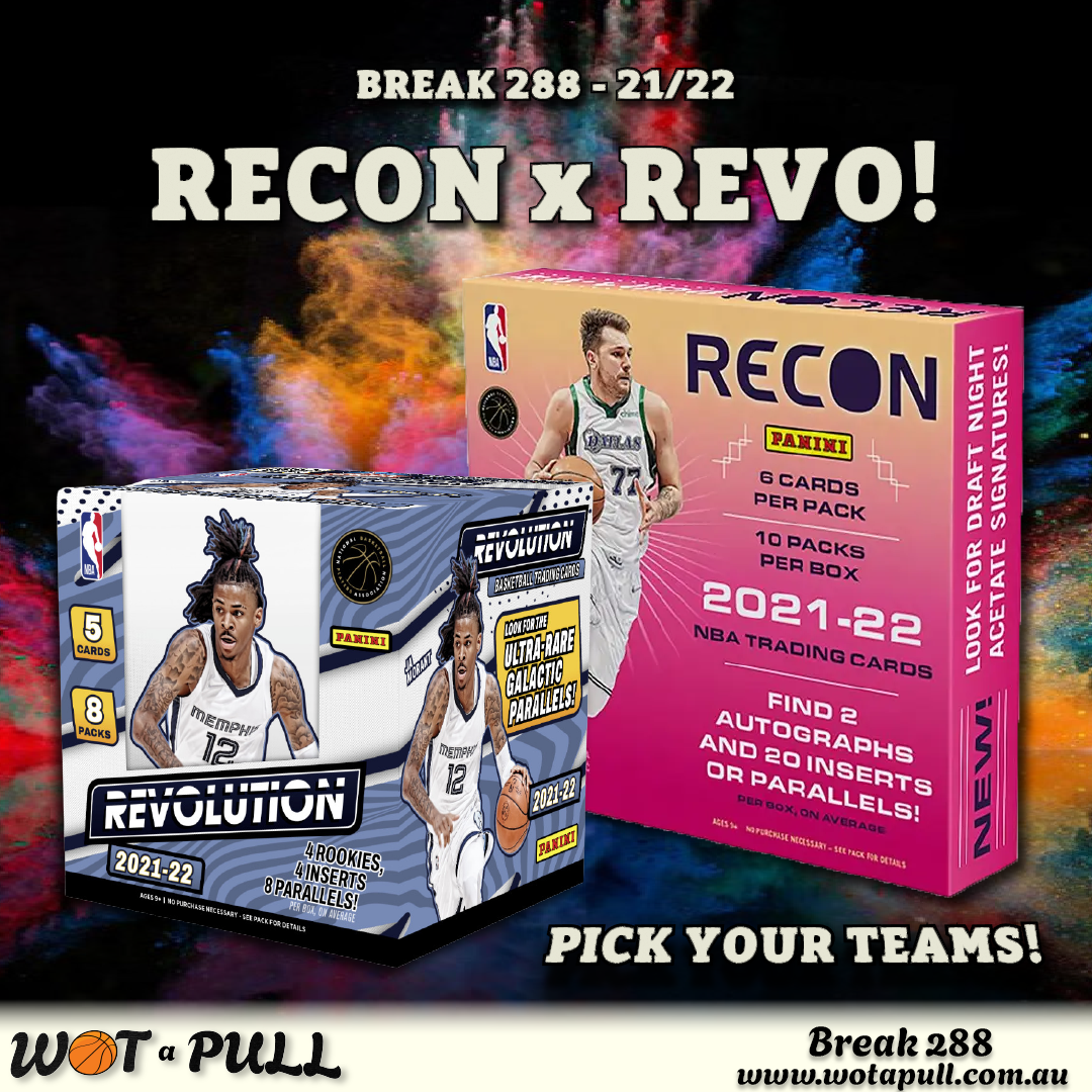 BREAK #288 2021-22 RECON x REVOLUTION HOBBY!